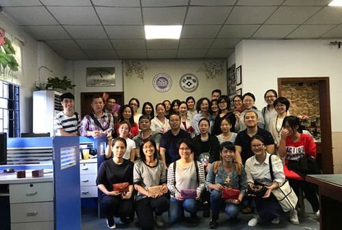 热烈欢迎广东技术师范学院中职骨干教师国培班的老师们来创铭学习交流！